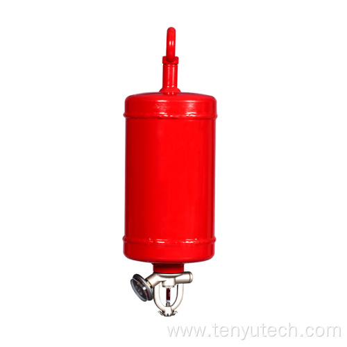 Automatic fire extinguisher ceiling mounted